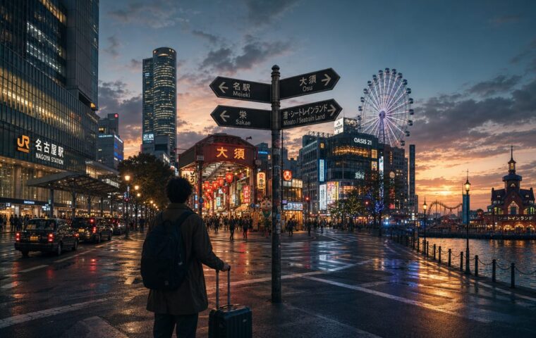 Where to Stay in Nagoya on Your First Trip: Meieki, Sakae, Osu or the Port?